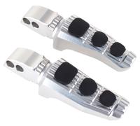 Gilles Repose-pieds touring passager, argenté DIVERSES HONDA, ARGENTÉ