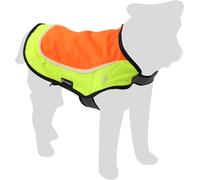 Gillet de sécurité avec lumière LED Simi Orange Fluo S 30cm