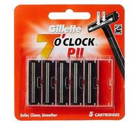 Gillette 7 O'Clock PII Recharges 5 unités
