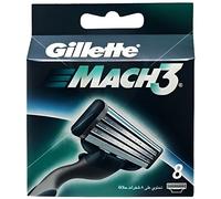 GILLETTE 8 lames de rasoirs Mach3 - Pour homme