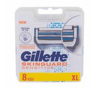 Gillette SkinGuard Sensitive Lot de 8 lames de rasoir pour homme avec tondeuse de précision, compatibles avec tous les manches Skinguard ProGlide ProShield et Fusion5