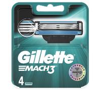 Gillette Accessoires Mach3 Standard Lames 4 Pcs Bleu Plastique