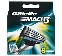 Gillette - Ancienne version - Lot de 8 lames de rasoir Mach 3