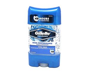 Gillette - Anti-transpirant et déodorant gel transparent Power Beads Cool Wave