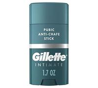 Gillette Bâton anti-frottement intime pubien, réduit les frottements et les irritations, anti-frottement pubien, pour homme, application facile, testé dermatologiquement