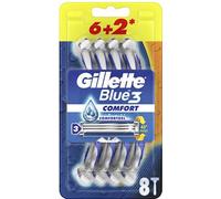 Gillette Blue 3 Comfort rasoir jetable, 8 pièces - Exclusivité allemande