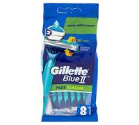 Gillette Blue II Plus Rasoirs Jetables (Lot de 8)