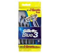 Gillette Rasoirs jetables Blue 3 pour homme – Pack 4+1 (5 unités)