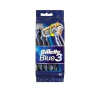 Gillette - Blue3 - Rasoir Jetables - Sachet Refermable De 8 Rasoirs