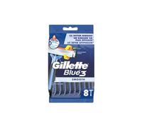Gillette Blue3, rasoirs jetables homme, lot de 8