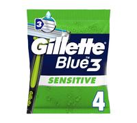 Gillette Blue3 Sensitive - Rasoirs jetables - 4 unités