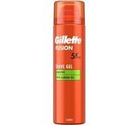 Gillette FUSION 5 Action gel de rasage pour hommes avec huile d'amande 200ml
