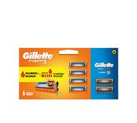 GILLETTE FUSION 5 charger 4 refills + PROGLIDE 2 refills