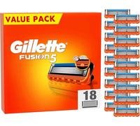 Gillette Fusion 5 Lames de rasoir pour rasoir, 18 lames de rechange pour rasoir humide homme avec 5 lames,