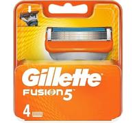 Gillette Fusion 5 Lames de Rasoir pour Rasoir 4 Lames de Rechange pour Rasoir Humide Homme (Ancienne Version)