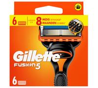 GILLETTE Fusion 5 - Recharges De Lames De Rasoir - 6 Unités