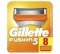 Gillette Fusion Mens Replacement Razor 5-Blade Cartridges - 8 packs de lames