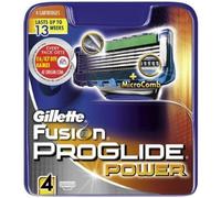 Gillette Fusion ProGlide Power Lot de 4 lames de rasoir