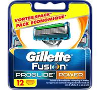 Gillette Fusion ProGlide Power Pack de 12 lames de rasoir