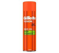 Gillette Fusion5 Gel de rasage ultra sensible pour homme, 200 ml, apaise et protège la peau sensible en la laissant propre et confortable