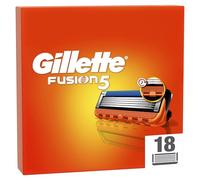 Gillette Fusion5 Lames de rechange pour rasoir pour homme, 18 lames de rechange pour rasoir