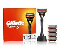 Gillette Fusion5 rasoir avec socle + lames de rechange 5 pcs