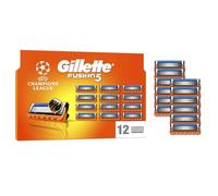 Gillette Fusion5 Recharges De Lames De Rasoir Pour Homme, 12 Recharges De Lames De Rasoir