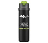 GILLETTE - Gel à Raser Mousse Express, Fraîcheur Algues Marines & Soin Vitamine B3 (198 mL) - Le Lot De 3
