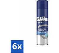 Gillette Gel à raser Preps Series Hydratant 200 ml - Pack avantage - 6 pièces