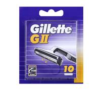 Gillette GII Lames De Rasoir Et Lames Système 10 Pièces 1 Paquet