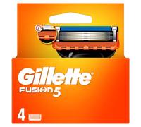 Lames de rasoir - Gillette - Fusion 5 - 4 unités - Anti-friction - Confortable - Pour tous types de peau