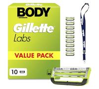 Gillette Labs Body + Intimate Lames de Rasoir Homme x 10, Tour De Cou
