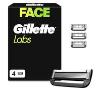 Gillette Labs Recharges de rasoir – 5 lames – Barre exfoliante – Lot de 4