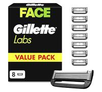 Gillette Labs Lames de Rasoir Homme, Pack de 8 Cartouches