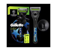 GILLETTE Labs Ligue Des Champions - Rasoir Rechargeable Avec Support Mural - 1 Kit
