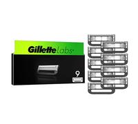 Gillette Labs Lot de 9 lames de rasoir de rechange pour homme, compatibles avec tous les rasoirs GilletteLabs (rasoir chauffant inclus)