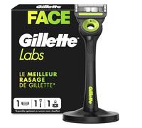 Gillette Labs Rasoir pour homme – Barre exfoliante – 1 manche, 1 lame – Neon Night