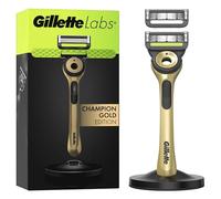 Gillette Labs Rasoir Homme, Edition Limitée Avec Barre Exfoliante, Nettoie La Peau Avant Le Passage Des Lames, 5 Lames Affutées Pour Un Rasage De Près, Avec Des Recharges