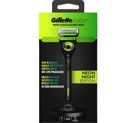 Gillette Labs Rasoir Manuel Homme, Manche Réutilisable Et Cartouche De Recharge GilletteLabs A 5 Meilleures Lames De La Marque, Tête Flexible Et Barre Exfoliante Pour Un Rasage Du Visage Confortable