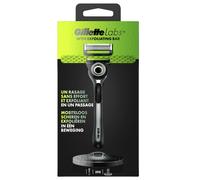 GilletteLabs Avec Barre Exfoliante, Rasoir Pour Homme De Gillette, 1 Manche - 1 Recharge De Lame, Idée Coffret Cadeau Homme