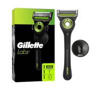 Gillette Labs Rasoir Homme, avec 1 Recharge, Noir