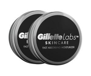 Gillette Labs - Soin de la barbe - Crème hydratante pour homme (100 ml) - Soin du visage hydratant et apaisant avec niacinamide (vitamine B3) + algues - Cadeau pour homme