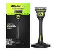 Gillette Labs with Peeling Bar Gillette Razor by Men Neon Edition, 1 manche, 1 lame de rasoir de rechange, avec support magnétique de qualité supérieure