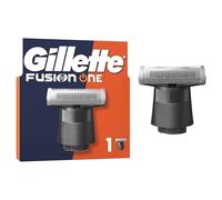 Gillette Lame De Rechange, Tondeuse Homme De Gillette Fusion One, Tout-En-Un, Pour Le Rasage Du Visage Et Du Corps, Recharge A 5 Lames, Conçue Par Braun