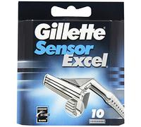Gillette SensorExcel Lot de 10 lames de rasoir pour homme