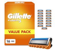 Gillette Lames de Rasoir Homme Fusion 5, Pack de 16