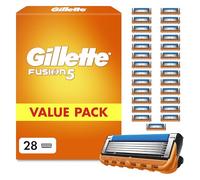 Gillette Lames de Rasoir Homme Fusion 5, Pack de 28