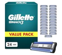 Gillette Lames de Rasoir Homme Mach 3, Pack de 24