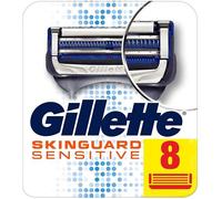 Gillette Lames Skinguard Homme, Pour Peaux Sensibles, Pack de 8 lames