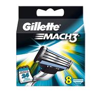 Gillette Mach 3 lames, lot de 1 (1 x 8 pièces)